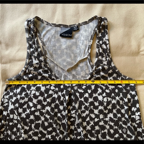 Volcom "Animal Style" Tank - Animal Print - Flowy Scoop Neck High Lo - Junior XL - Picture 12 of 16